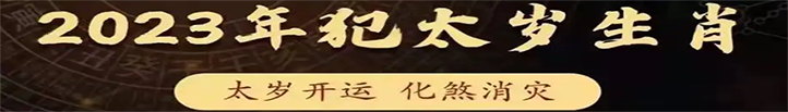 2023十二生肖运势