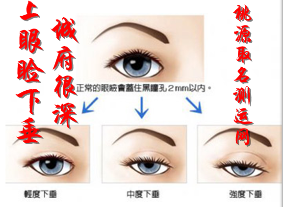 上眼睑下垂，城府很深！眼尾出现乱鱼尾纹，外遇标志！